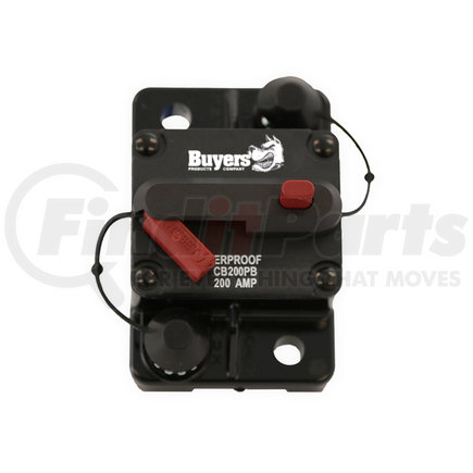 BUYERS PRODUCTS cb200pb - cb series circuit breaker - 200 amp, with manual push-to-trip, surface mounting | cb series circuit breaker - 200 amp, with manual push-to-trip, surface mounting