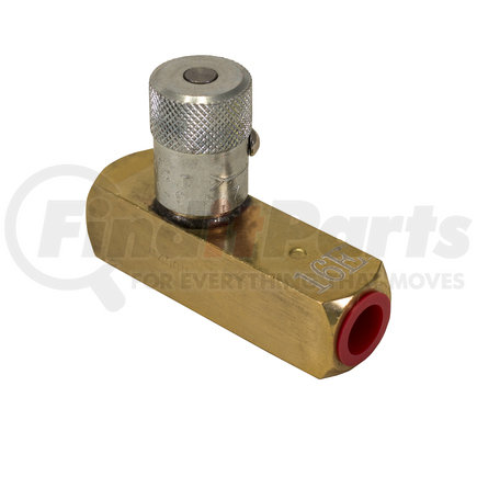 BUYERS PRODUCTS f400b - 1/4 inch npt brass flow control valve | 1/4 inch npt brass flow control valve | multi-purpose hydraulic control valve