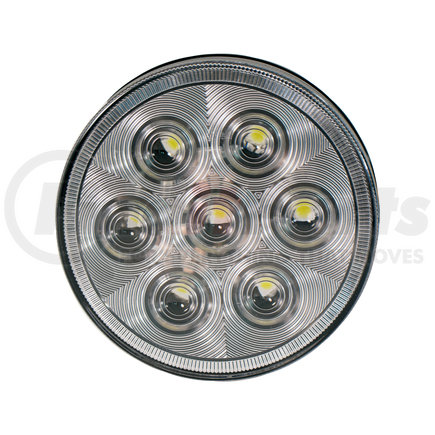 Buyers Products 5624356 Back Up Light - 4 inches, Clear Lens, Round, with 7 LEDs