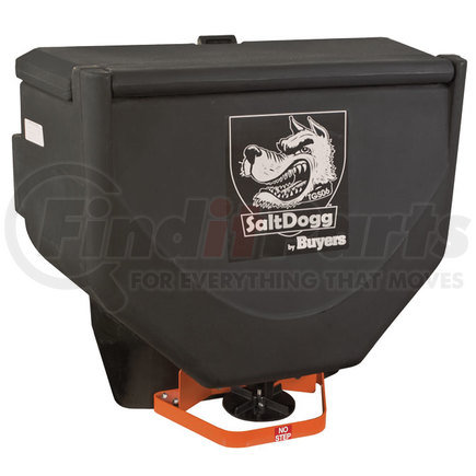 BUYERS PRODUCTS TGS06 -  low profile pickup truck tailgate salt spreader, 10 cu. ft. capacity