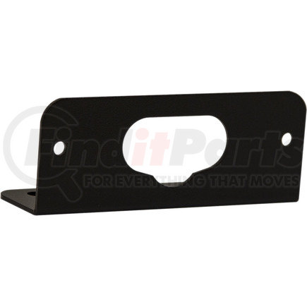 BUYERS PRODUCTS 8892325 - black mounting bracket for 3.375in. thin mount horizontal strobe | black mounting bracket for 3.375in. thin mount horizontal strobe