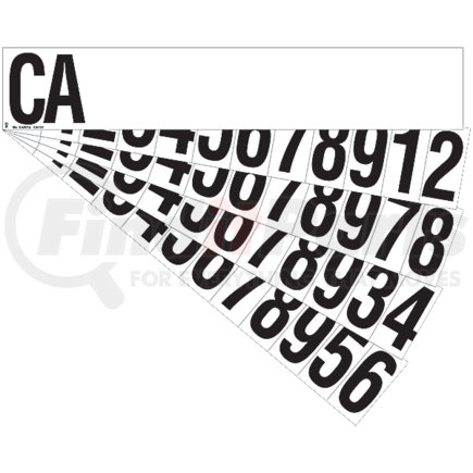 Ms Carita CA101 CA NUMBER SET