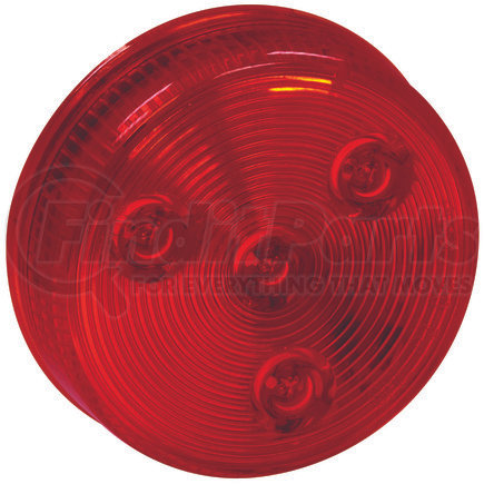 Buyers Products 5622550 Clearance Light - 2.5 inches, Red., Round., with 4 LED