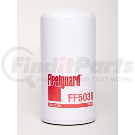 Fleetguard FF5036 Fuel Filter - Spin-On, 8.97 in. Height, General Motors 25011024