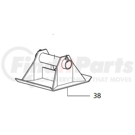 SAF-HOLLAND 50616001 Trailer Jack Foot