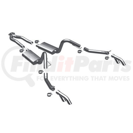 MagnaFlow Exhaust Product 16830 Street Series Stainless Cat-Back System