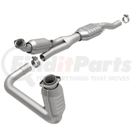 MagnaFlow Exhaust Product 458018 California Direct-Fit Catalytic Converter