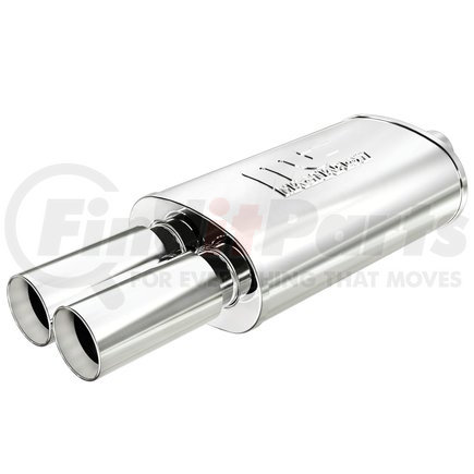 MagnaFlow Exhaust Product 14815 Straight-Through Performance Muffler; 2.25/3.125in. Center/Dual;  5x14x8 Body