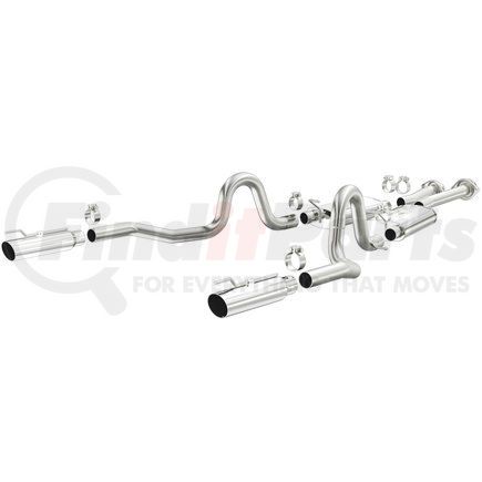 MAGNAFLOW EXHAUST PRODUCT 15671 Street Series Stainless Cat-Back System