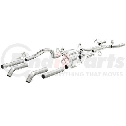 MAGNAFLOW EXHAUST PRODUCT 15819 Street Series Stainless Crossmember-Back System