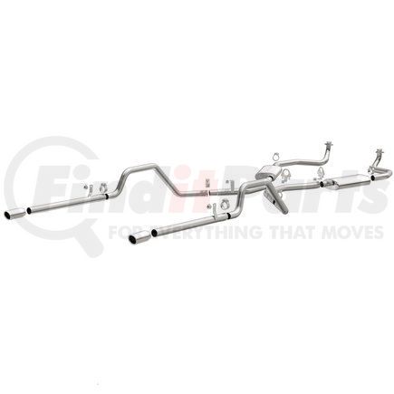 MagnaFlow Exhaust Product 16724 Street Series Stainless Crossmember-Back System