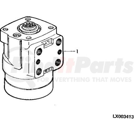 John Deere AL69803 JOHN DEERE REPLACEMENT STEERING VALVE (Scheme No: 1)