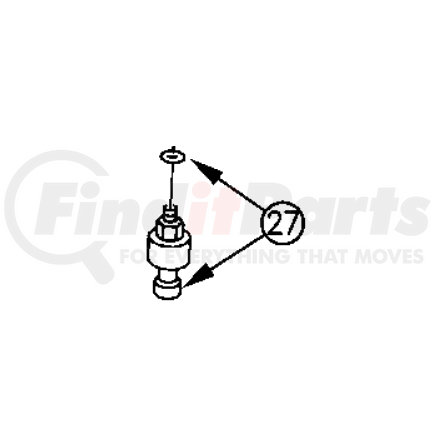 Chrysler 4485632 Brake Pressure Accumulator - fits 1990-1993 Chrysler Imperial and Dodge Dynasty