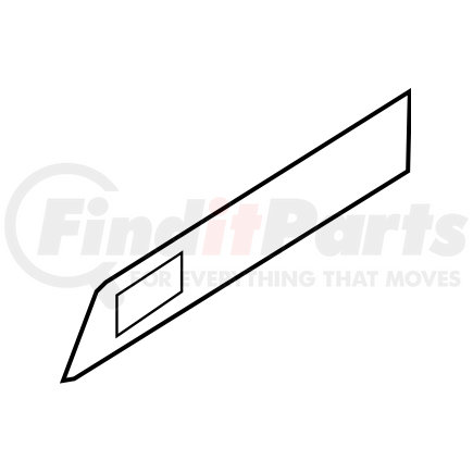 Ford 7L7Z78239A00AA APPLIQUE DOOR TRIM PANEL
