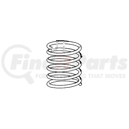 Ford 6S4Z5310A SPRING FRONT