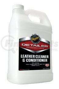 Meguiar's D18001 Detailer Leather Cleaner & Conditioner, Gallon