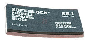 Motor Guard SB3 Soft Block® Flexible Sanding Block, 3 Pack