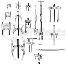 OTC Tools & Equipment 1675 13-Ton Capacity Puller Set