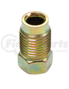 Sur&R Auto Parts BR205 M10 x 1.0 Gold Inverted Flare Nut