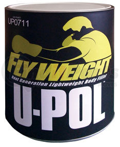 U-POL Products UP0711 FLYWEIGHT: Smooth Lightweight Body Filler 3L tin Lt Gray