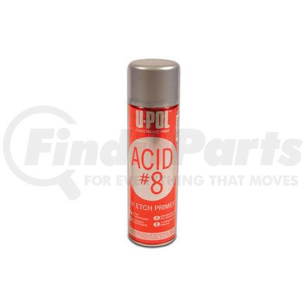 U-POL Products UP0741 Acid #8 - Acid Etch Primer, Gray, 15oz