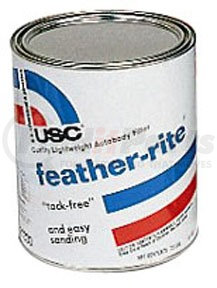 U. S. Chemical & Plastics 21330 Feather-Rite® Lightweight Autobody Filler, Gallon