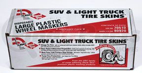 U. S. Chemical & Plastics 70510 SUV & Light Truck Tire Skins ("Large") 45" x 40"