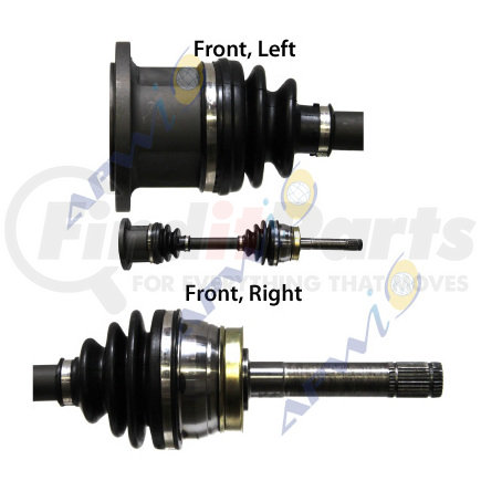 APW International NI8216 CV Half- Shaft
