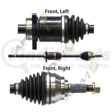 APW International NI8358 CV Half- Shaft