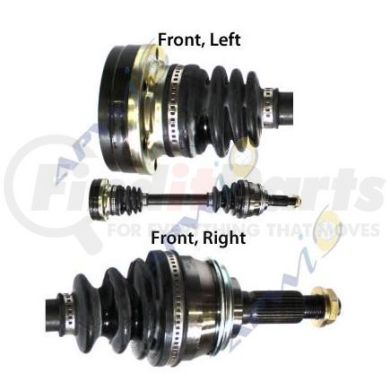 APW International TO8008 CV Half- Shaft