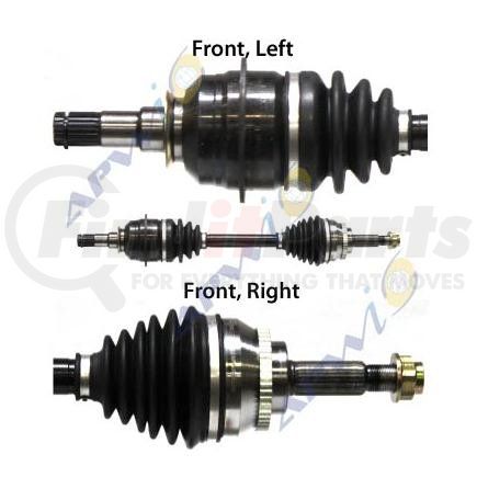 APW International TO8315A CV Half- Shaft