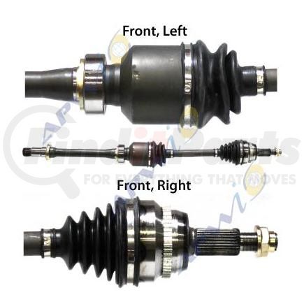 APW International TO8320A CV Half- Shaft