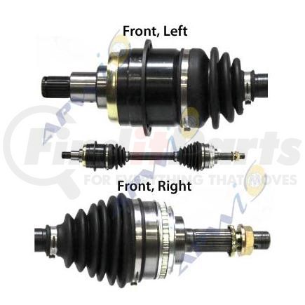 APW International TO8327A CV Half- Shaft