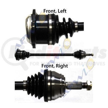 APW International VW8017 CV Half- Shaft