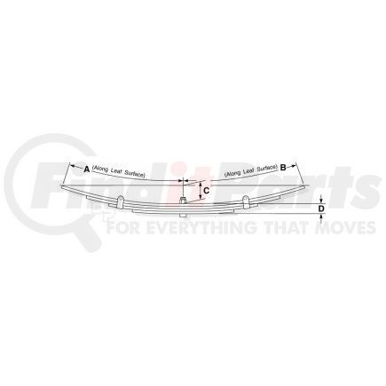 Dayton Parts 97-298 Leaf Spring