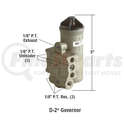 284358 by BENDIX - D-2 Governor Valve