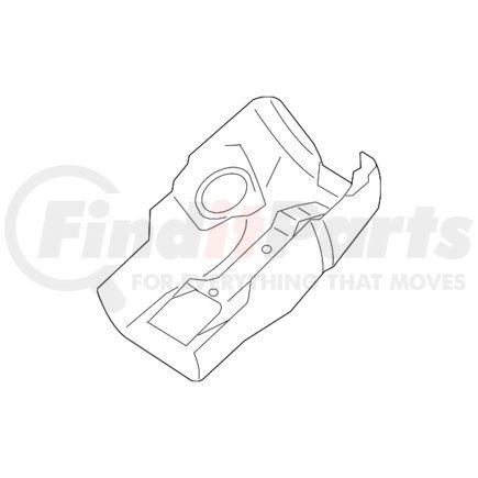 Mitsubishi 8065A079YB Lower Column Cover