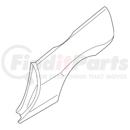 Mitsubishi MR392601 Quarter Panel