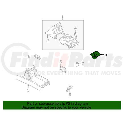 MITSUBISHI MR444931 Cup Holder