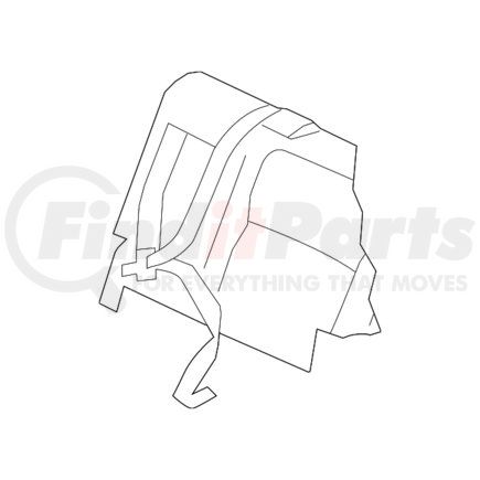 Mitsubishi 6902A387YA Seat Back Cover