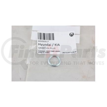 Mitsubishi MD050317 GASKET-OIL PLUG