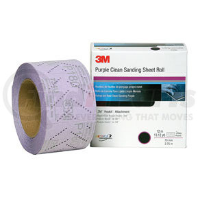 3M 30701 3M™ Hookit™Purple Clean Sanding Sheet Roll 334U, 30701, 70MM x 12M, P600