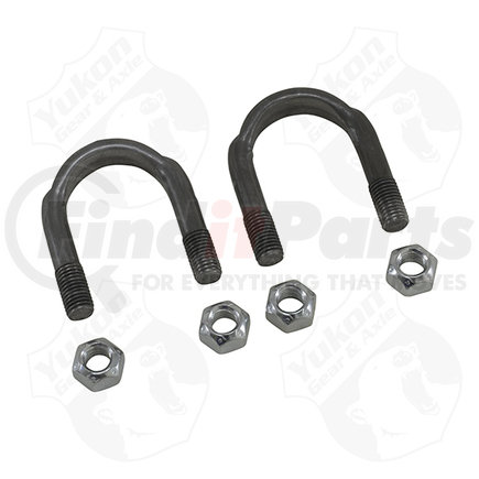 Yukon YY UB-F9-1310 1310/1330 U/Bolt kit (2 U-Bolts/4 Nuts) for 9in. Ford.