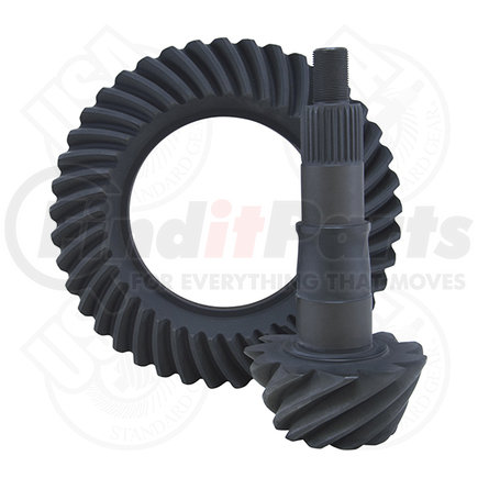 USA Standard Gear ZG F8.8R-411R USA standard ring & pinion gear set for Ford 8.8" Reverse rotation in a 4.11 ratio.