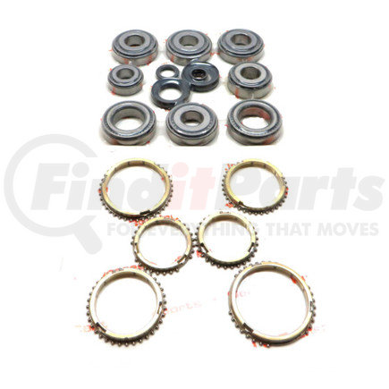 USA Standard Gear ZMBK366FWS F5M31 Transmission Bearing/Seal Kit w/Synchro Rings 2.4L 5-Speed Manual Trans 2.479 x 1.100 x .900 Inch Rear Countershaft Bearing USA Standard Gear
