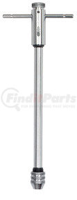 Irwin Hanson 21210 T-Handle Ratcheting Tap Wrench, 10" Extended Length for Tap Sizes No. 0 - 1/4", Carded