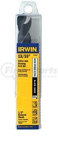 Irwin Hanson 91152 13/16" Silver & Deming High Speed Steel Fractional 1/2" Reduced Shank Drill Bit