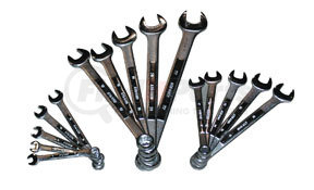 ATD Tools 1115 15 Pc. Raised Panel Wrench Set - Metric