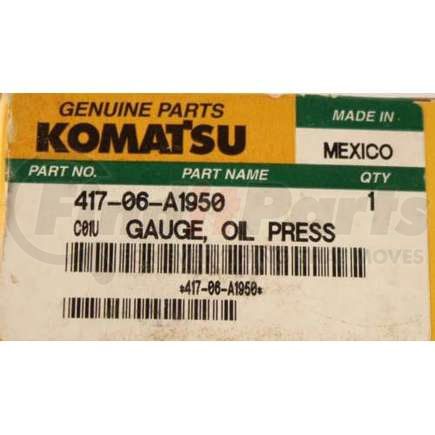 Komatsu-Replacement 417-06-A1950 OIL GAUGE