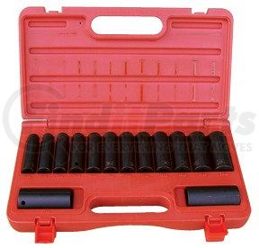 ATD Tools 4301 14 Pc. 1/2" Drive 6 Point Metric Deep Impact Socket Set